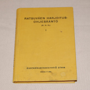 Ratsuväen harjoitusohjesääntö (R.H.O.) I